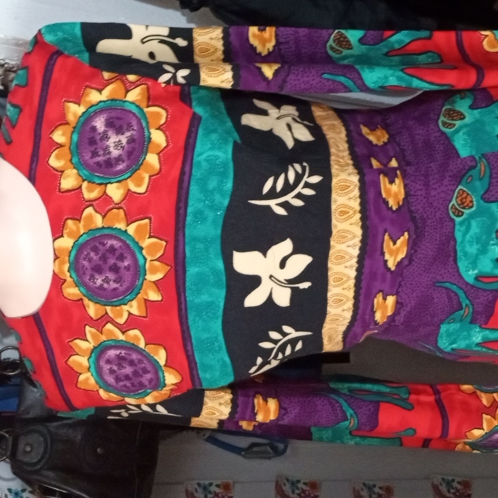 Vintage Willy's of New York Dress SZ M. Top Designer.Rare work of Art!!